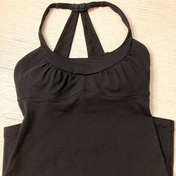 Lululemon Athletica Tops | Lulu Lemon Blk Tank With Built In Bra Size 4 | Color: Black | Size: 4