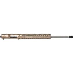 Aero Precision Complete Upper Receiver M5E1 24in Barrel 6.5mm Creedmoor Rifle Length 1-8 Twist 416R Stainless Steel EM15 Handguard FDE Cerakote