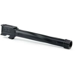 Zaffiri Precision Glock 17L Gen 1-4 Threaded Pistol Barrel 9mm Caliber 1/2x28 Threads Per Inch 416R Stainless Steel Black Nitride ZP.17LBTBN