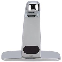 Zurn Industries Z6913-XL-CP4-MV Deck Mount Sensor Faucet w/ 1.5 gpm Aerator & Mixing Valve - Chrome