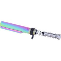 Guntec USA AR-15 Buffer Tube w/Buffer & Spring Rainbow PVD MILTUBESETMRPVD