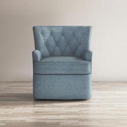Bryson Swivel Accent Chair - Jofran BRYSON-SW-BLUE