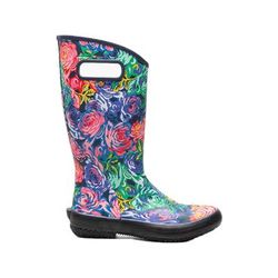 Bogs Rainboot Rose Garden Shoes - Women's Rose Multi 8 72978-694-8