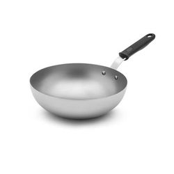 Vollrath 592149 11" Carbon Steel Stir Fry Pan - Induction Ready, Stainless Steel