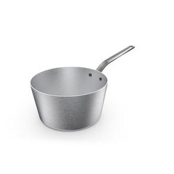 Vollrath 661110 10 qt Wear-Ever Aluminum Tapered Saucepan w/ Solid Metal Handle, Silver