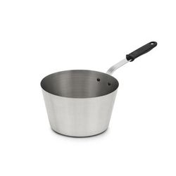 Vollrath 782130 3 qt Stainless Steel Tapered Saucepan w/ Solid Silicone Handle