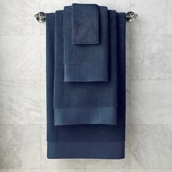 Egyptian Cotton Bath Towels - Midnight Blue, Bath Towel - Frontgate
