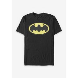 Men’s Big & Tall Classic Batman Tee by DC Comics in Black (Size 3XT)