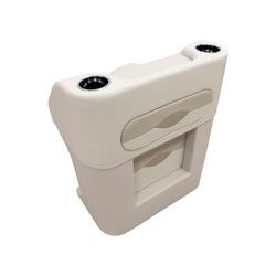 Wise Premier Pontoon Steering Console Platinum/Mocha Java/Khaki Large BM1158-1066