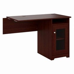 Bush Furniture Cabot Desk Return with Storage in Harvest Cherry - Bush Furniture WC31446