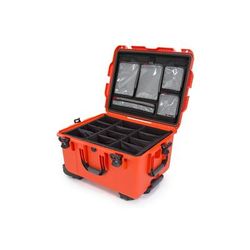 Nanuk Case 960 w/lid org. - w/divider Orange Large 960S-060OR-0A0