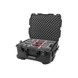 Nanuk Case 955 w/padded divider Black Large 955S-020BK-0A0