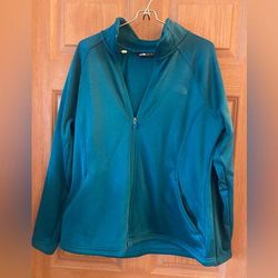 The North Face Tops | Full Zip North Face | Color: Blue/Green | Size: Xl