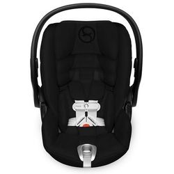 Cybex COYA Compact Stroller + Cloud Q SensorSafe Travel System Bundle - Chrome / Off White / Stardus