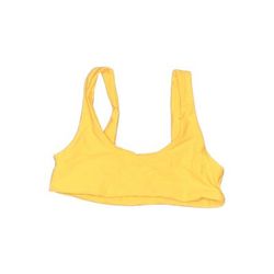 Bright Swimwear Swimsuit Top Yellow Swimwear - Women's Size Large