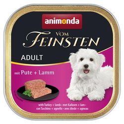 6x150g Turkey & Lamb Animonda vom Feinsten Adult Grain-Free Wet Dog Food