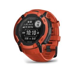Garmin Instinct 2X Solar Watch Flame Red 010-02805-11