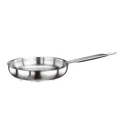 Paderno 11014-40 Series 1000 15 3/4" Stainless Steel Frying Pan w/ Hollow Metal Handle