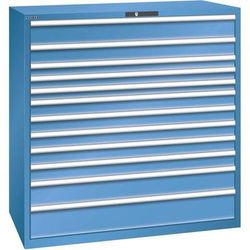 Armoire Bleu Cap. 1431x725x1450 Avec 12 Tir. 200kg - Lista
