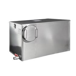 Grease Guardian GGXM25 Grease Trap w/ 25 GPM Capacity, Stainless Steel, Size 50