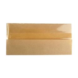 LK Packaging RF-452585KW ReadyFresh Side Gusset Sandwich Bag w/ Window - 4 1/2" x 8 1/2" x 2 1/2" SG, ReadyFresh, Brown