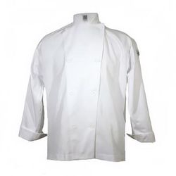 Chef Revival J002-5X Poly Cotton Traditional Chef Jacket, 5X, White