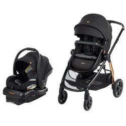 Maxi-Cosi Zelia 2 Luxe 5-in-1 Modular Travel System - Dark Ember