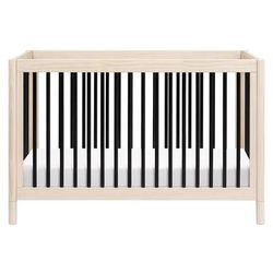 Babyletto Gelato 4-in-1 Convertible Crib w/Toddler Bed Conversion Kit - Washed Natural / Black