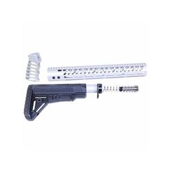 Guntec USA AR .308 Ultralight Series Complete Furniture Set Clear ULTRA-SET-308-CLEAR