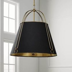 Arden Pendant - Black, Small Pendant in Black - Frontgate