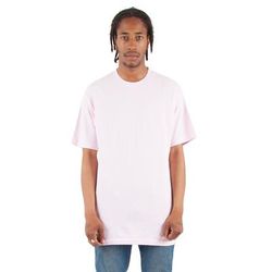 Shaka Wear SHASS Adult 6 oz. Active Short-Sleeve Crewneck T-Shirt in Pink size Large