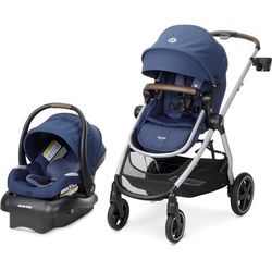 Maxi-Cosi Zelia 2 Luxe 5-in-1 Modular Travel System - New Hope Navy