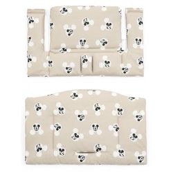 Stokke Tripp Trapp High Chair and Cushion with Stokke Tray - Black / Mickey Signature