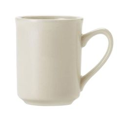 Libbey 740-901-080 8 oz Porcelana Delmonico Mug - Porcelain, Cream White