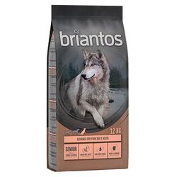 2x12kg Grain Free Senior Turkey & Potato Briantos Dry Dog Food