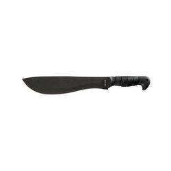 KA-BAR Knives Cutlass Machete Fixed Blade 11in 1085 Carbon Steel Plain Edge Kraton G Handle K1248