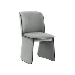 Kinsley Grey Velvet Dining Chair - TOV-D68424