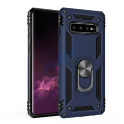Armor Shockproof Phone Case For Samsung Galaxy S7 S8 S9 S10 S10E 5G Plus Note 8 9 10 A6 A7 A8 A9 2018 Lite With Ring Back Cover