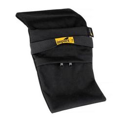 Impact Empty Saddle Sandbag Kit (5 lb, Black, 6-Pack) SBE-B-5