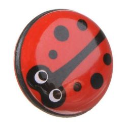 Match Technical Bug-O Soft Shutter Release Button (Red Lady Bug, Long Stem) BUG-O-L-R