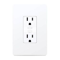 TP-Link KP200 Kasa Smart Wi-Fi In-Wall Power Outlet KP200