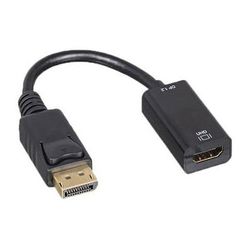 Tera Grand DisplayPort 1.2 Male to HDMI 2.0 Female Adapter Cable DP-HDMI4K60-ADP