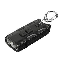 Nitecore TIP SE Rechargeable Metal Keyring Flashlight (Black) TIP SEBLACK