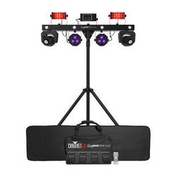 CHAUVET DJ GigBAR Move + ILS 5-in-1 Lighting System with Moving Heads, Pars, Derbys, S GIGBARMOVEPLUSILS