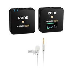 RODE Wireless GO II Single 1-Person Compact Digital Wireless Omni Lavalier Micro WIGO II SINGLE