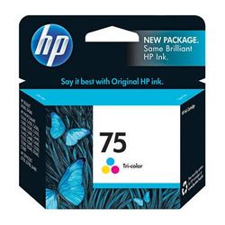 HP 75 Tri-color Inkjet Print Cartridge CB337WN 140