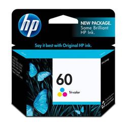 HP 60 Tri-Color Ink Cartridge CC643WN 140