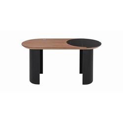 Jude Office Desk Walnut & Black