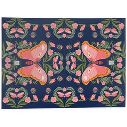 BUGGED NAVY Kitchen Mat By Kavka Designs