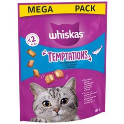 3x180g Salmon Whiskas Temptations Cat Treats